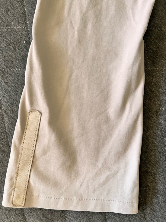 ELAINE KIM Mitra Medium Neutral Tech Cropped Pants Orig$300 Excellent Condition - Picture 4 of 8